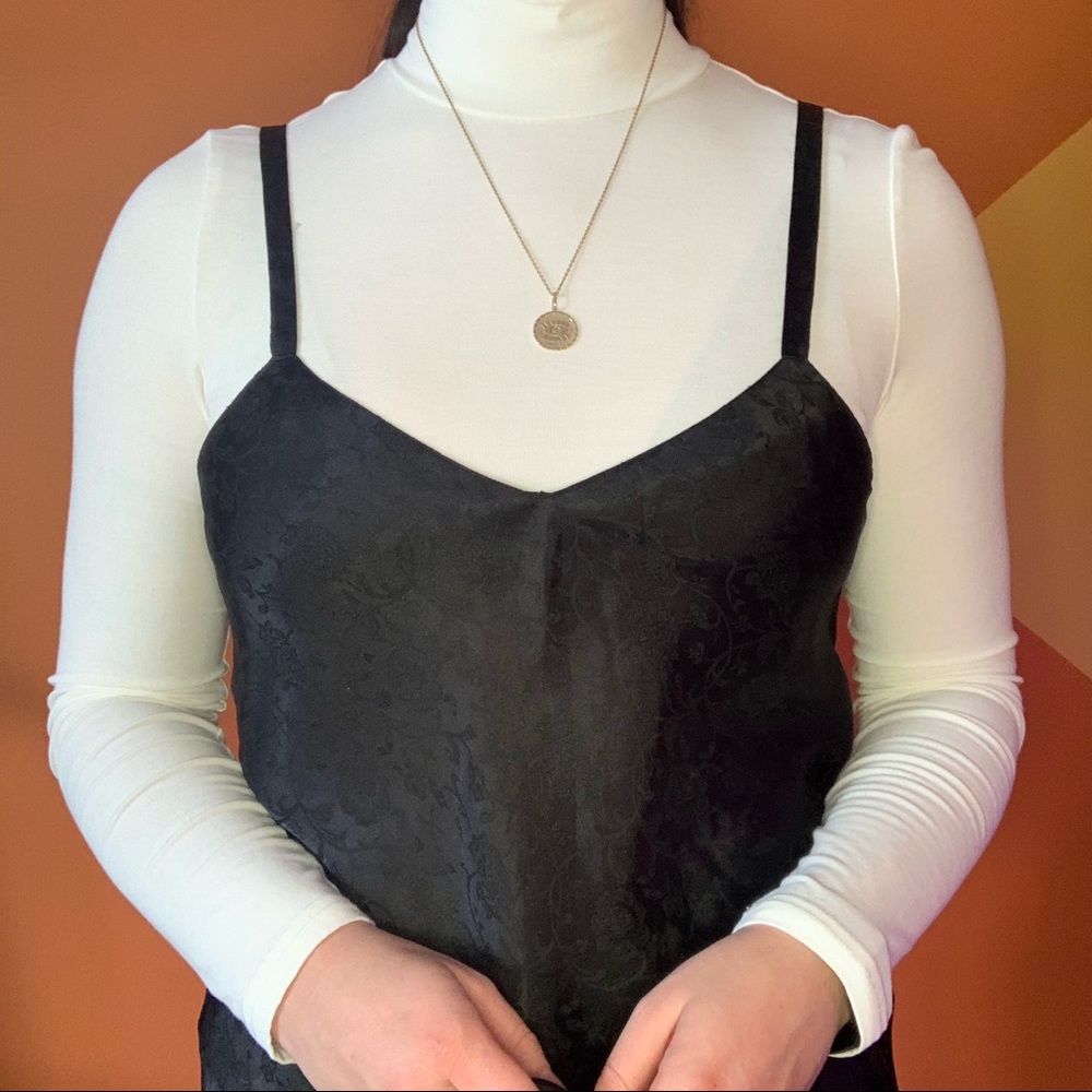Vintage silky slip dress